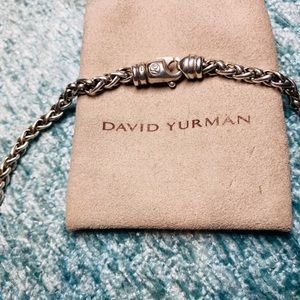 Wheat Chain David Yurman sterling silver 17”